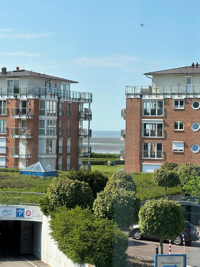 Traumhafte Ferienwohnung "Seeperle" In Cuxhaven - Duhnen Mit Teilseeblick In 1A Lage Exterior foto